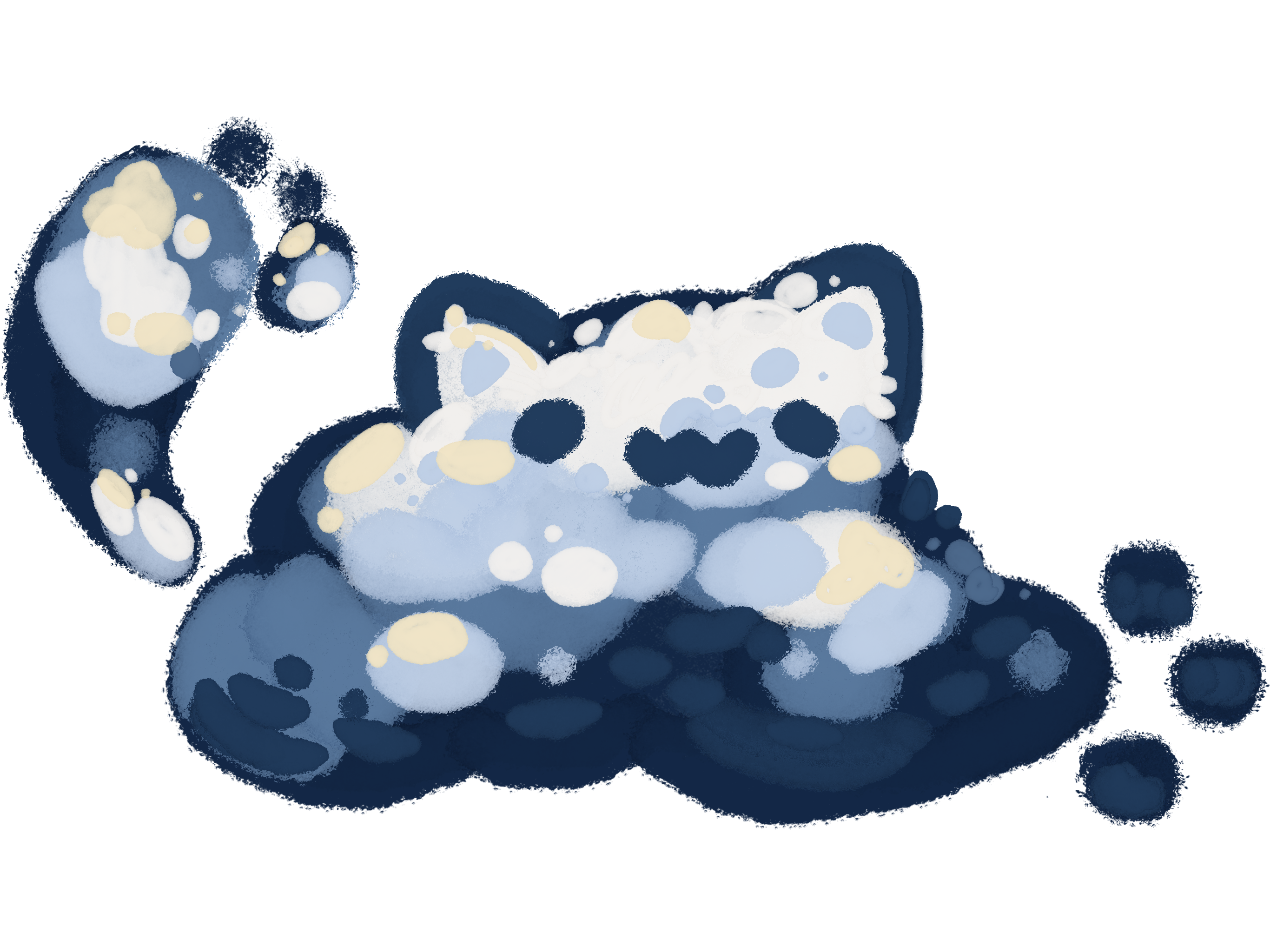 cat shapped cloud